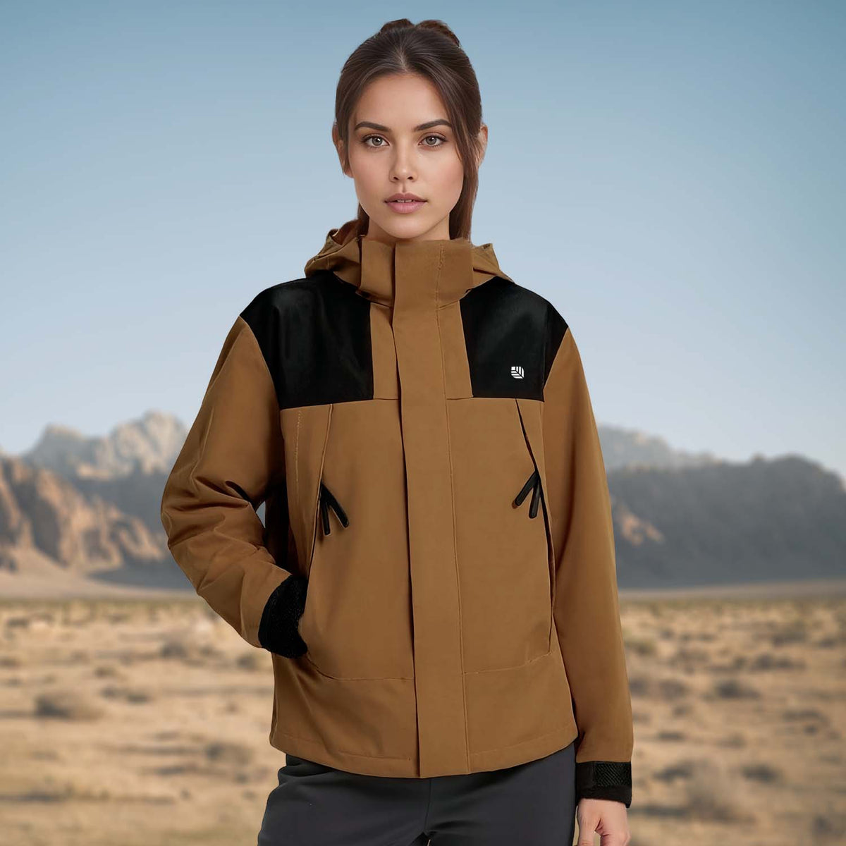 LUMINA-Venzina Ladies windbreaker jacket waterproof and windproof