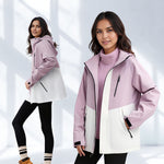 VERA-Venzina Women’s Waterproof Windcheater Jacket with Hood for Outdoor Sports