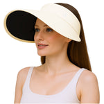 Solar-Women's Sun Visor Hat UPF50+