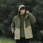 AURA-Men's Waterproof Ski Jacket 3 in 1 lWinter Hooded Windbreaker for utdoorAdventures