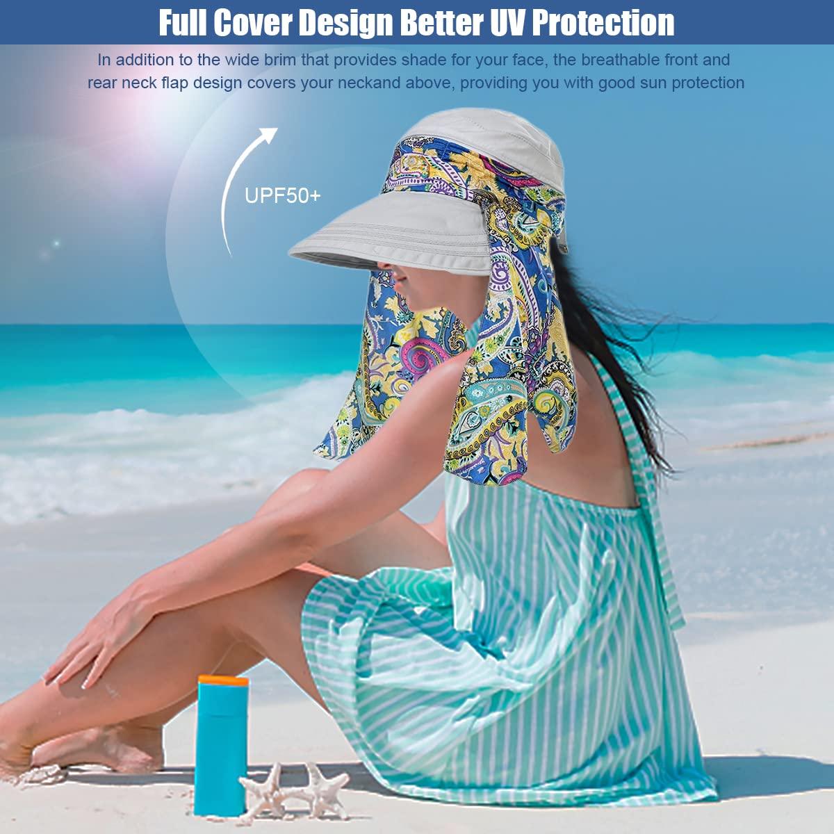 Women's Wide Brim Hat UPF 50+