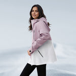 VERA-Venzina Women’s Waterproof Windcheater Jacket with Hood for Outdoor Sports