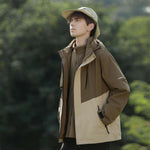 AURA-Men's Waterproof Ski Jacket 3 in 1 lWinter Hooded Windbreaker for utdoorAdventures