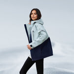 VERA-Venzina Women’s Waterproof Windcheater Jacket with Hood for Outdoor Sports