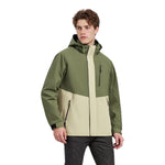 VERA-Men’s Waterproof Jacket Hooded Windbreaker for Outdoor Adventures