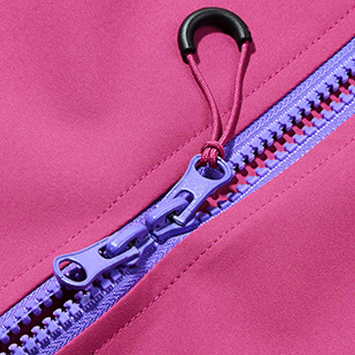 VERA-Venzina Womens Color Block Windcheater Jacket Stylish Waterproof Single Layer Womens Windbreaker Jacket and Rain Jackets