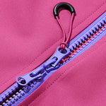 VERA-Venzina Womens Color Block Windcheater Jacket Stylish Waterproof Single Layer Womens Windbreaker Jacket and Rain Jackets