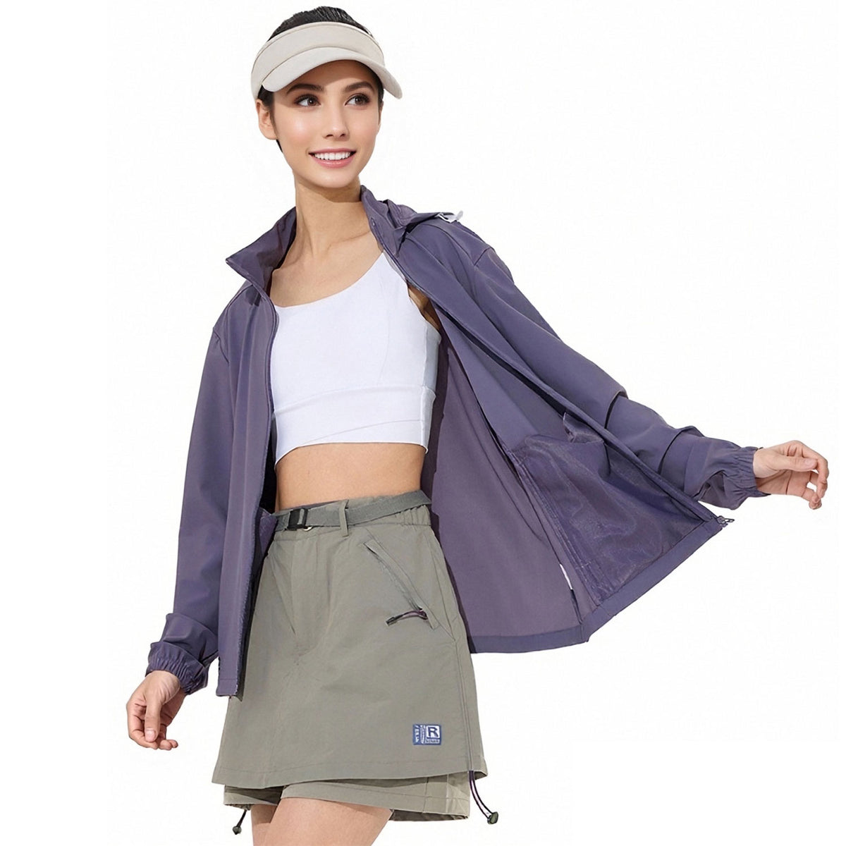 AURA-UPF 150+ Hi-Tech Cooling Sun Protection Jacket for Ladies