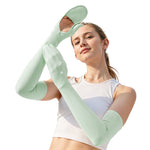 SolarBreeze Line - Women's Sun Protection Arm Sleeves with Golves UPF50+