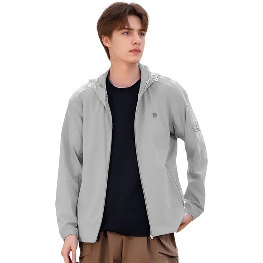 VERA-UPF 50+ Ultra-Light UV Protection Hooded Jacket for Men