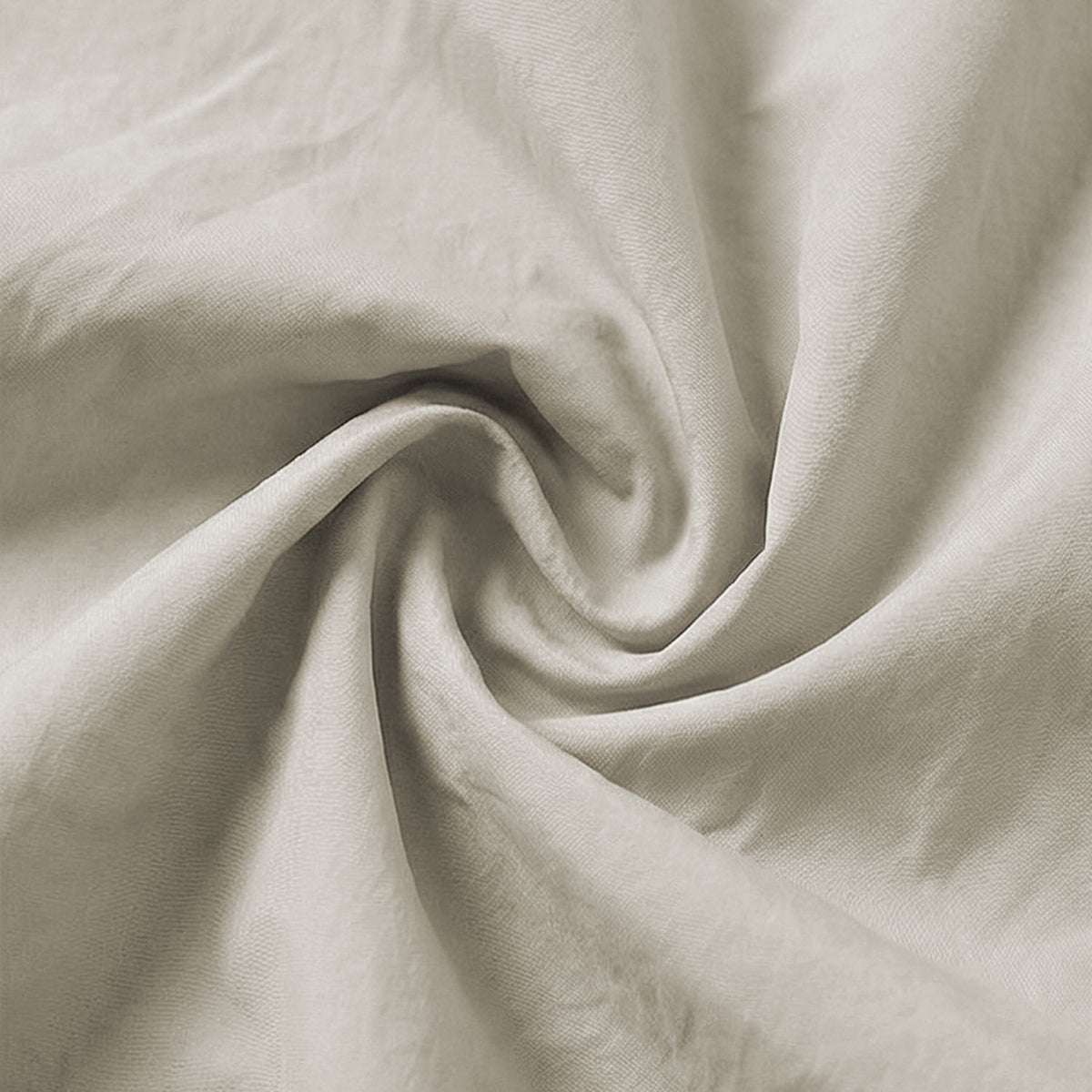 Venzina sun protection jacket women fabric close-up, beige lightweight material shown in folded swirl to highlight smooth texture