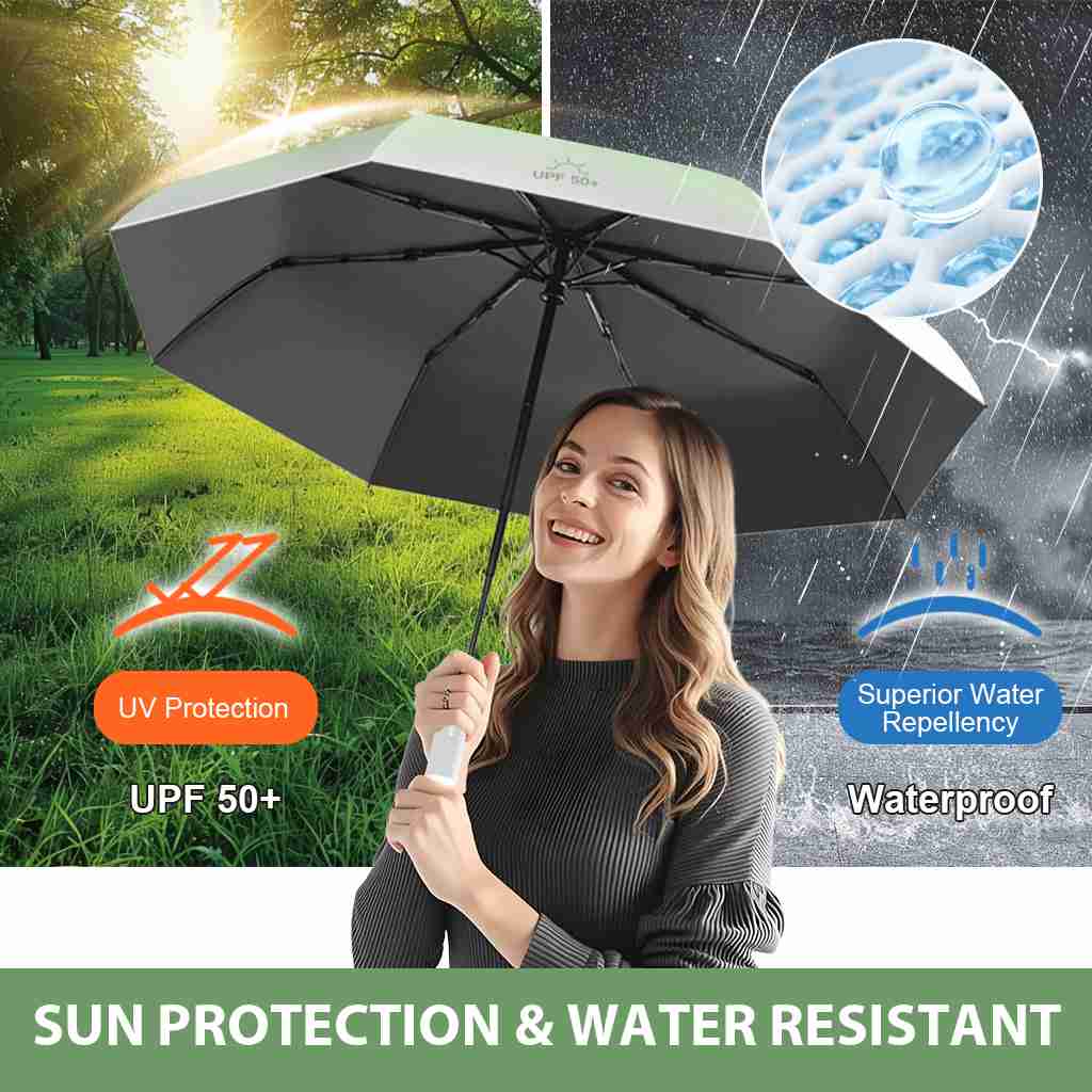 Venzina umbrella brands in India with UPF50+ UV protection