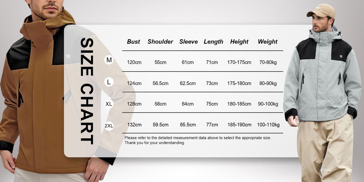 LUMINA-Venzina men’s waterproof breathable windbreaker