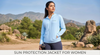 AURA UPF 150+ Sun Protection Jacket for Women — India's Best Cooling Sun Jacket by Venzina