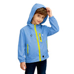 Venzina® Kid’s Hooded Windbreaker | Lightweight Waterproof Outdoor Jacket