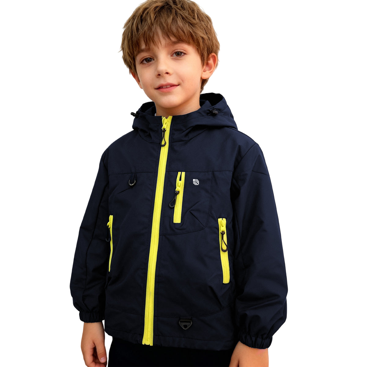 Venzina® Kid’s Hooded Windbreaker | Lightweight Waterproof Outdoor Jacket