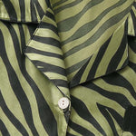 Venzina Women’s Silk Pajama Set – Elegant Night Suit for Women