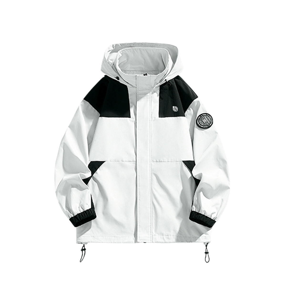 MODA-Venzina Windcheater Color-Block Hiking Jacket for women