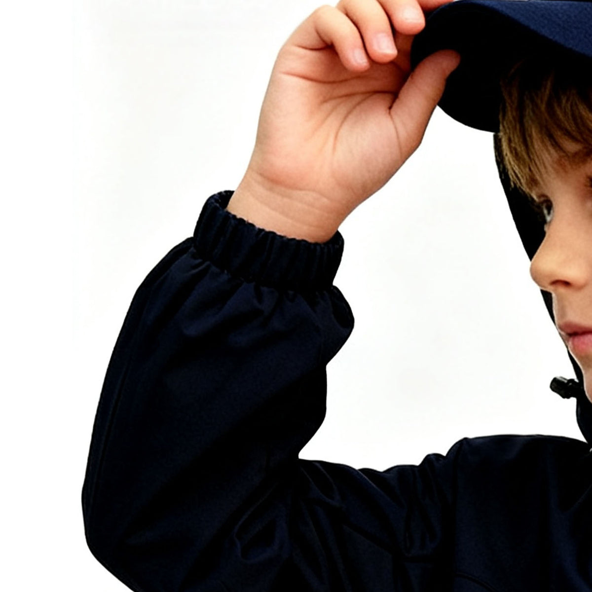 Venzina® Kid’s Hooded Windbreaker | Lightweight Waterproof Outdoor Jacket