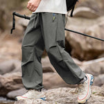 Hiking Pants Men – Outdoor Waterproof, Baggy Parachute