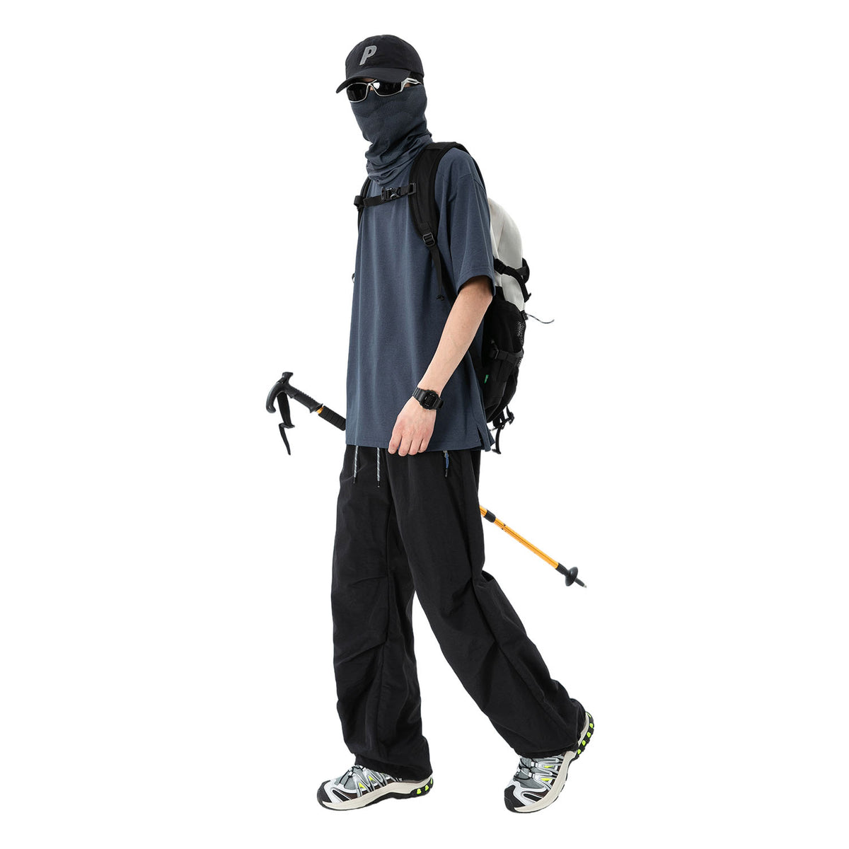 Hiking Pants Men – Outdoor Waterproof, Baggy Parachute