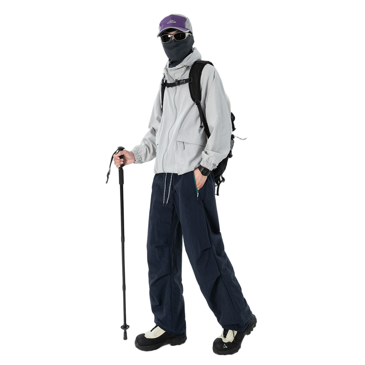 Hiking Pants Men – Outdoor Waterproof, Baggy Parachute