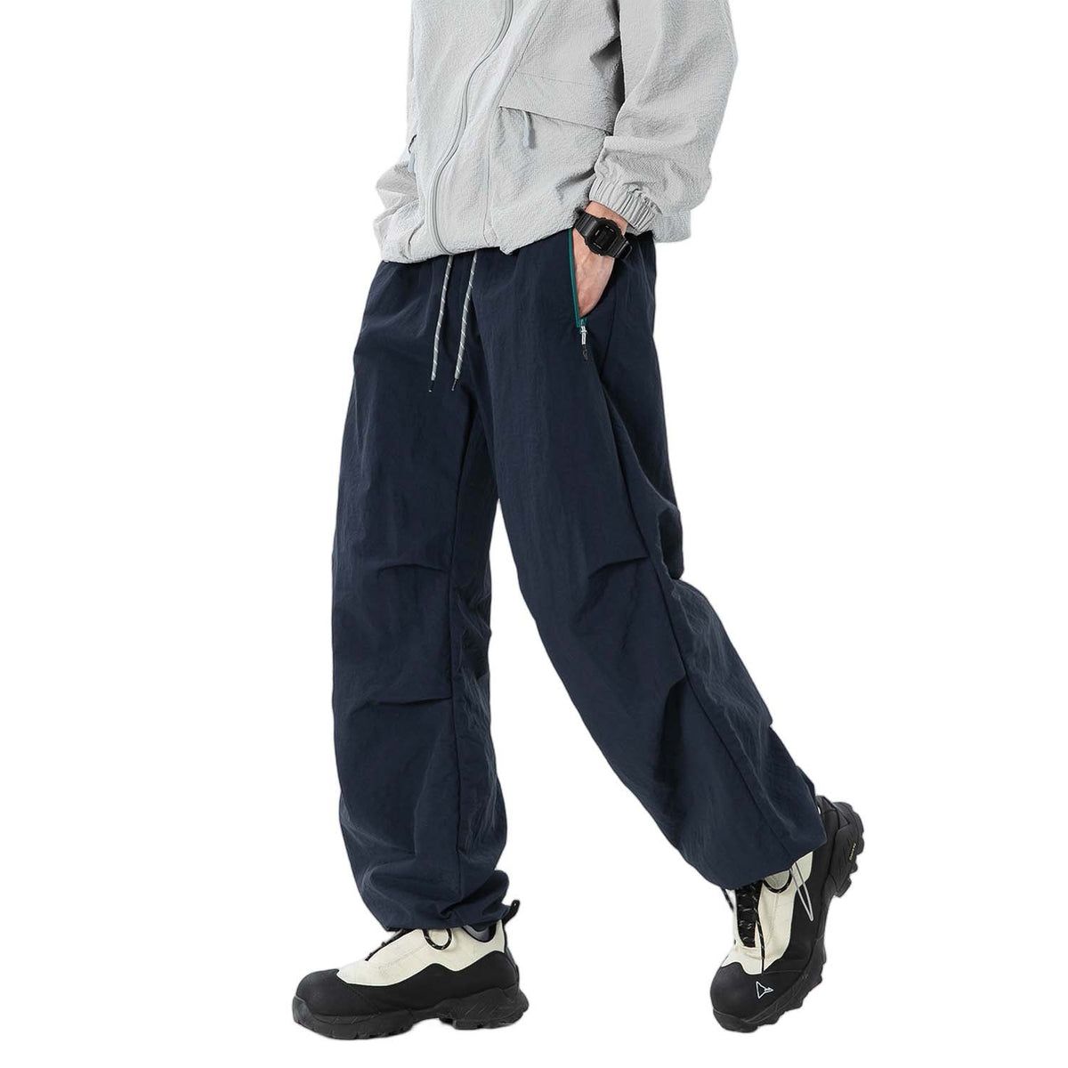 Hiking Pants Men – Outdoor Waterproof, Baggy Parachute