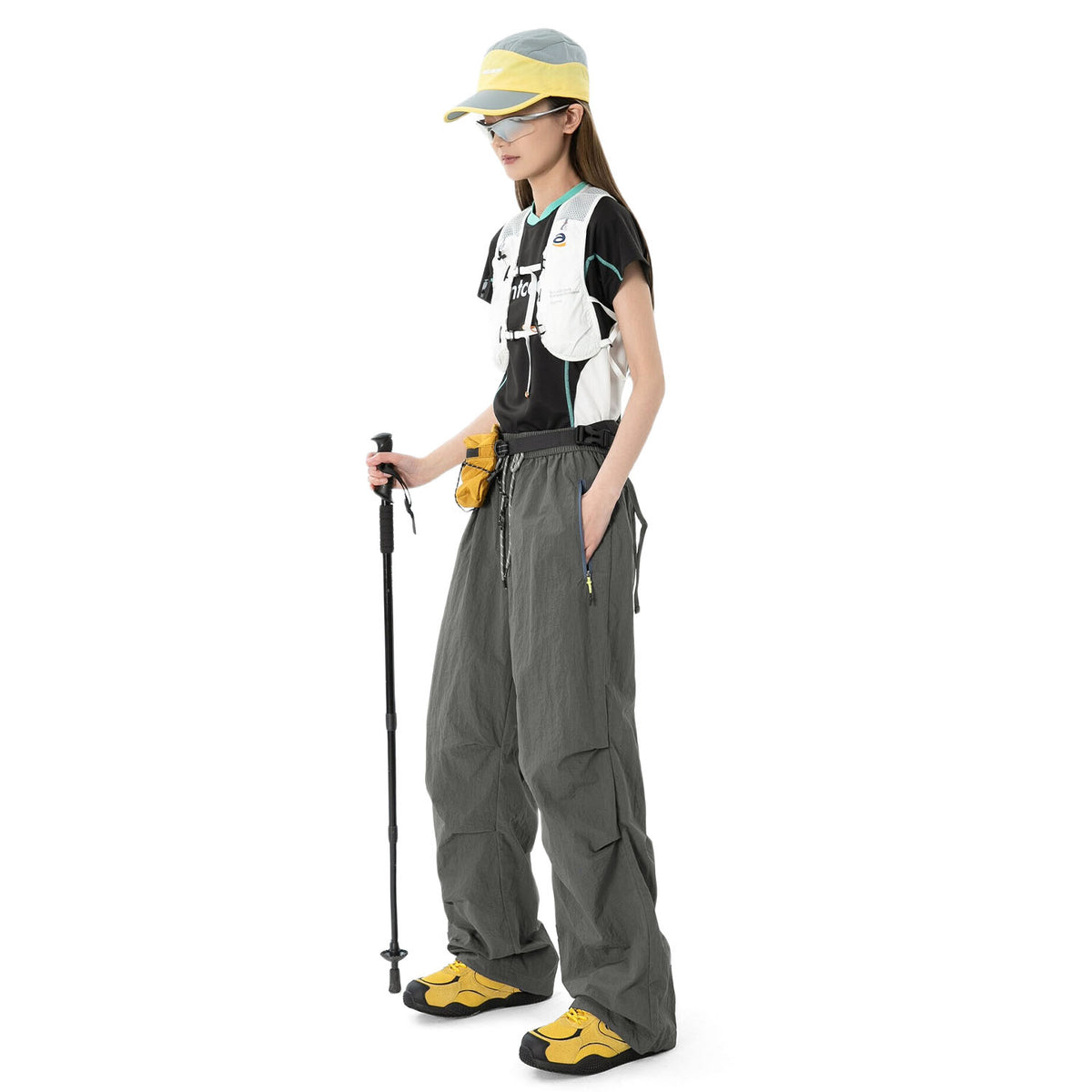 Hiking Pants Women – Waterproof Quick-Dry Parachute Cargo