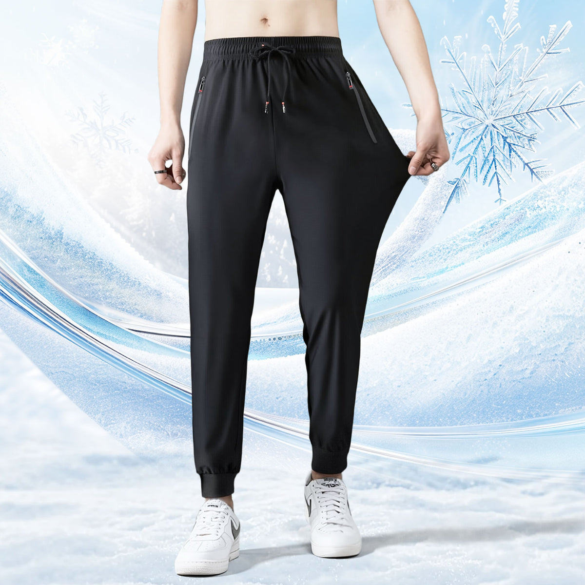 Jogger Pants for Men| Lightweight, Quick-Dry & Cooling