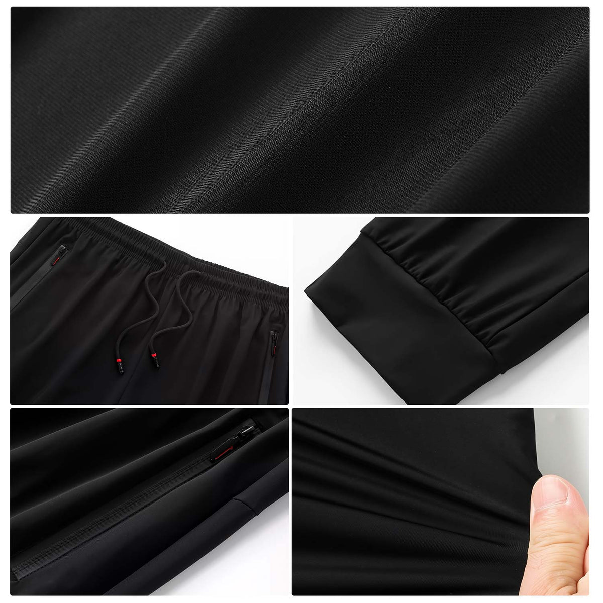Jogger Pants for Men| Lightweight, Quick-Dry & Cooling