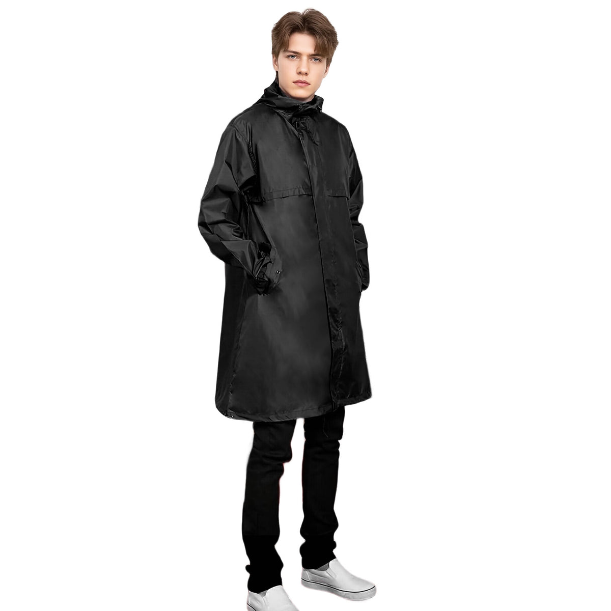 Raincoat for men with hood&Waterproof raincoat