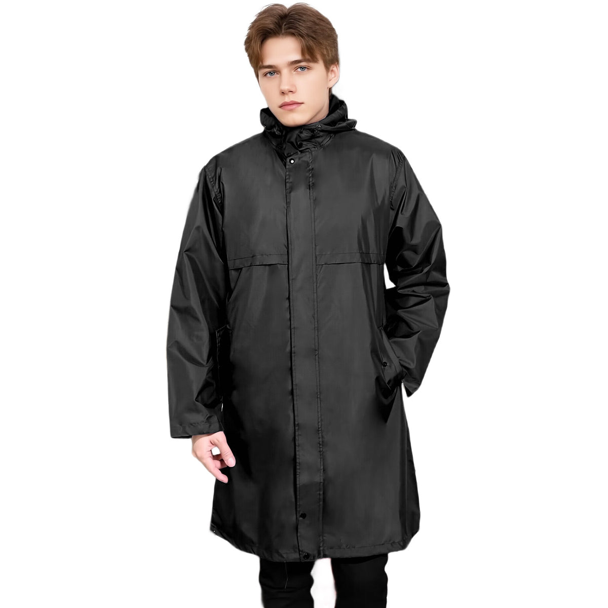 Raincoat for men with hood&Waterproof raincoat