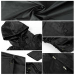 Raincoat for men with hood&Waterproof raincoat