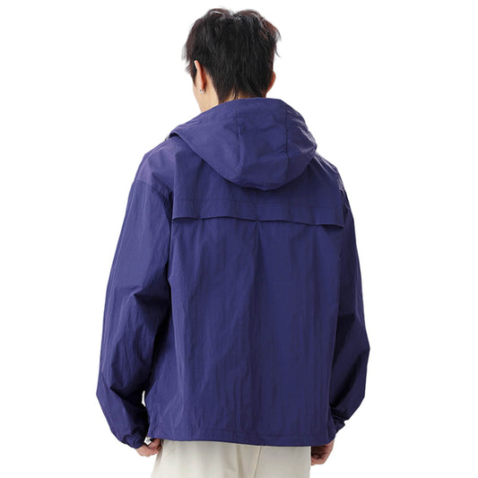 MODA-Lightweight UPF50+ Water-Repellent Sun Jacket for Men