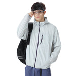 MODA-Lightweight UPF50+ Water-Repellent Sun Jacket for Men