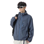 MODA-Lightweight UPF50+ Water-Repellent Sun Jacket for Men