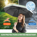 UPF 50+ Automatic Travel Sun Umbrella